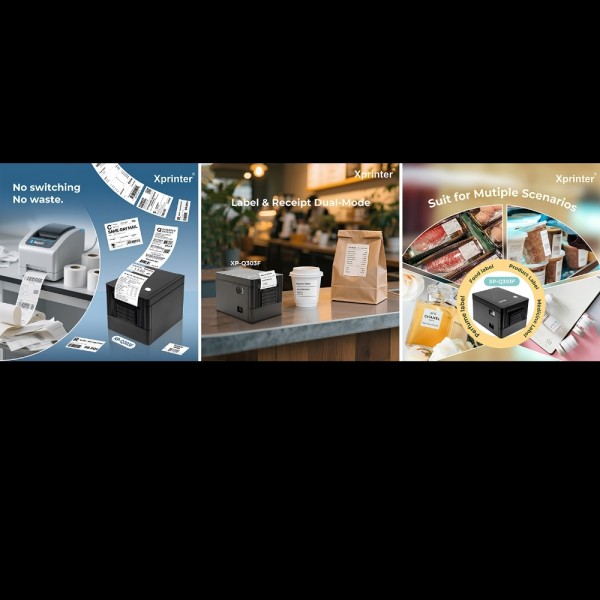 XP-Q303F Barcode Printer